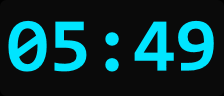 Theme presets restyle it in a click, like this glowing terminal look.