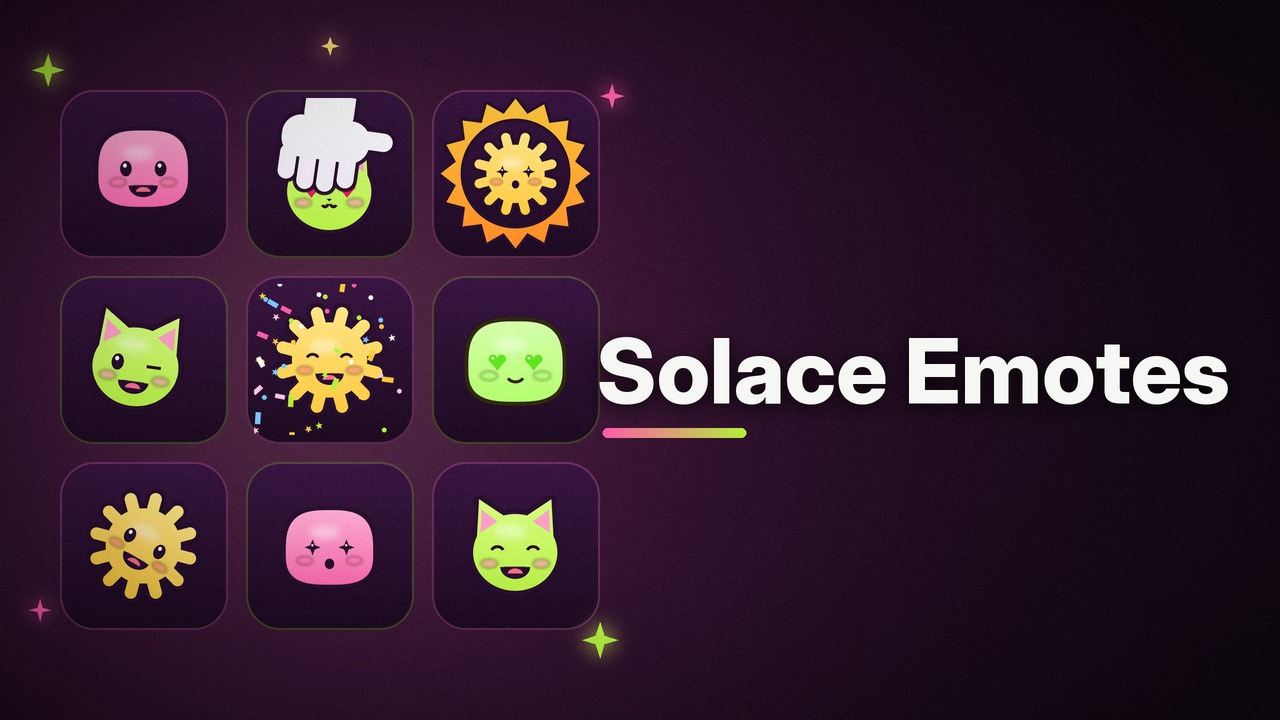 Solace Emotes product art